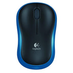 Logitech M185 | Draadloze Muis | Links- en Rechtshandig | RF | 1000 DPI | Zwart/Blauw