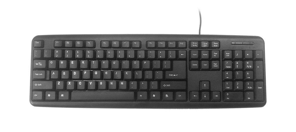 Gembird KB-U-103 | Bedraad Toetsenbord | QWERTY