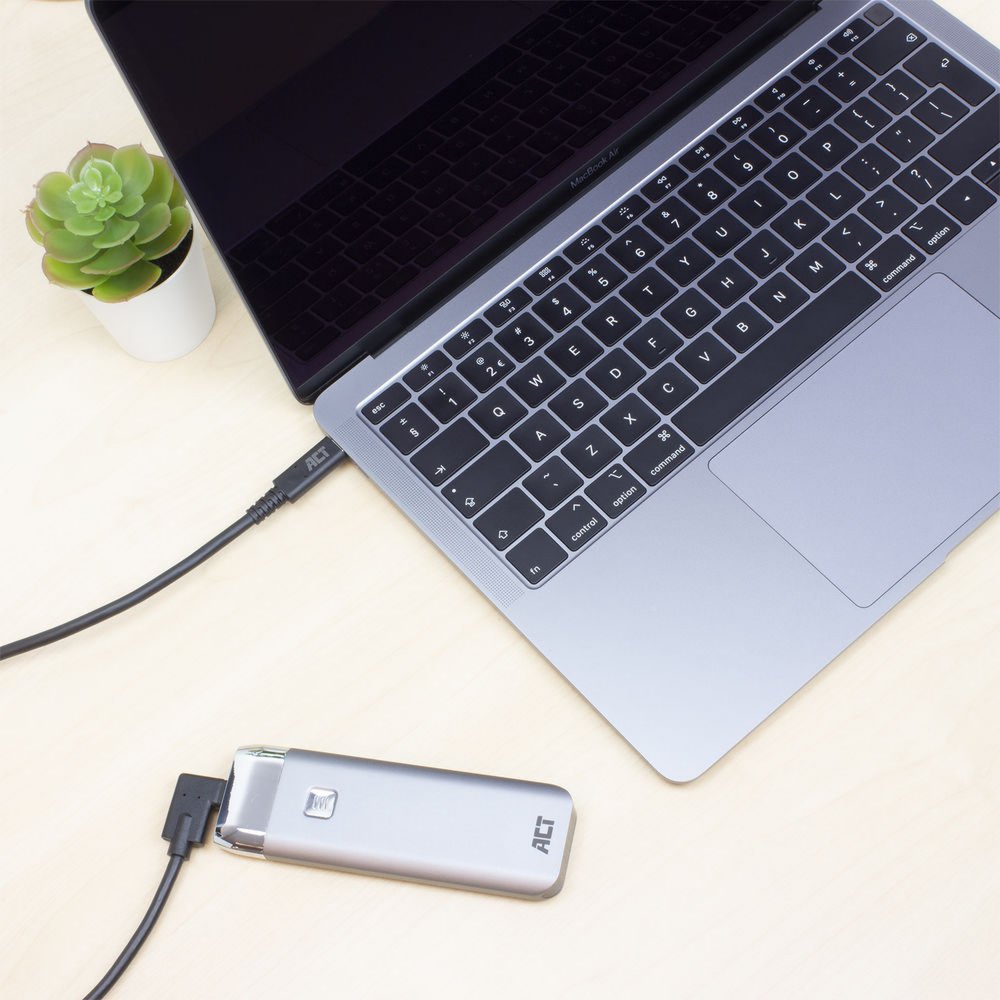 ACT AC7407 | USB 3.2 Gen 1 Kabel | USB-C naar USB-C | 2m | Zwart
