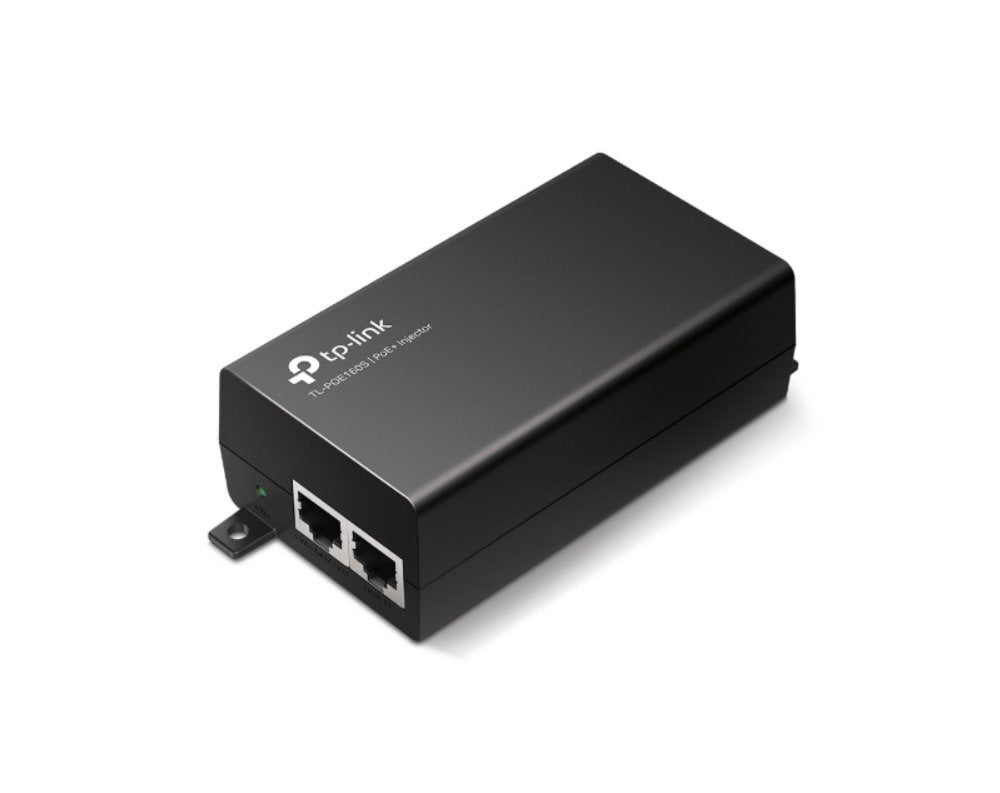 TP-Link TL-POE160S | PoE+ Adapter & Injector | 56V | 30W | Gigabit Ethernet | IEEE 802.3af/at