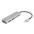 ACT AC7072 USB-C Hub 3.0 | 2x USB-A & 2x USB-C Poorten | 5 Gbps | Aluminium Behuizing | 12 cm Kabel