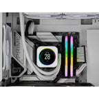 Corsair Vengeance RGB Wit | 32GB 2x16GB DDR5 | 6000MHz | DIMM | CL40 | Geheugenmodule | RAM