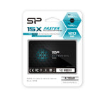 Silicon Power Slim S55 | 120 GB SATA SSD | 2,5″ | tot 520 MB/s Lezen