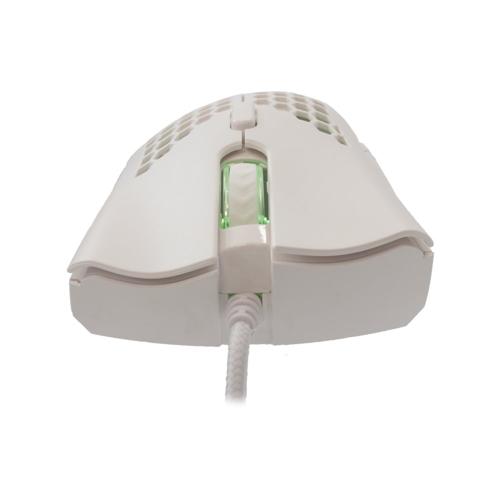 Baracuda CORAL RGB | Bedrade Gaming Muis | USB-A | 12800 DPI | Wit