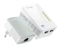 TP-Link TL-WPA4220KIT | AV500 Powerline Adapter Set | 500 Mbps | Wi-Fi N300 | Fast Ethernet | Starter Kit