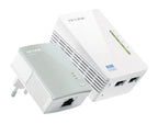 TP-Link TL-WPA4220KIT | AV500 Powerline Adapter Set | 500 Mbps | Wi-Fi N300 | Fast Ethernet | Starter Kit