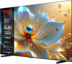 TCL 98T8C | 98” 4K QLED | 144Hz Motion | Dolby Vision & Dolby Atmos | Google TV & WiFi (2025) | OPEN BOX