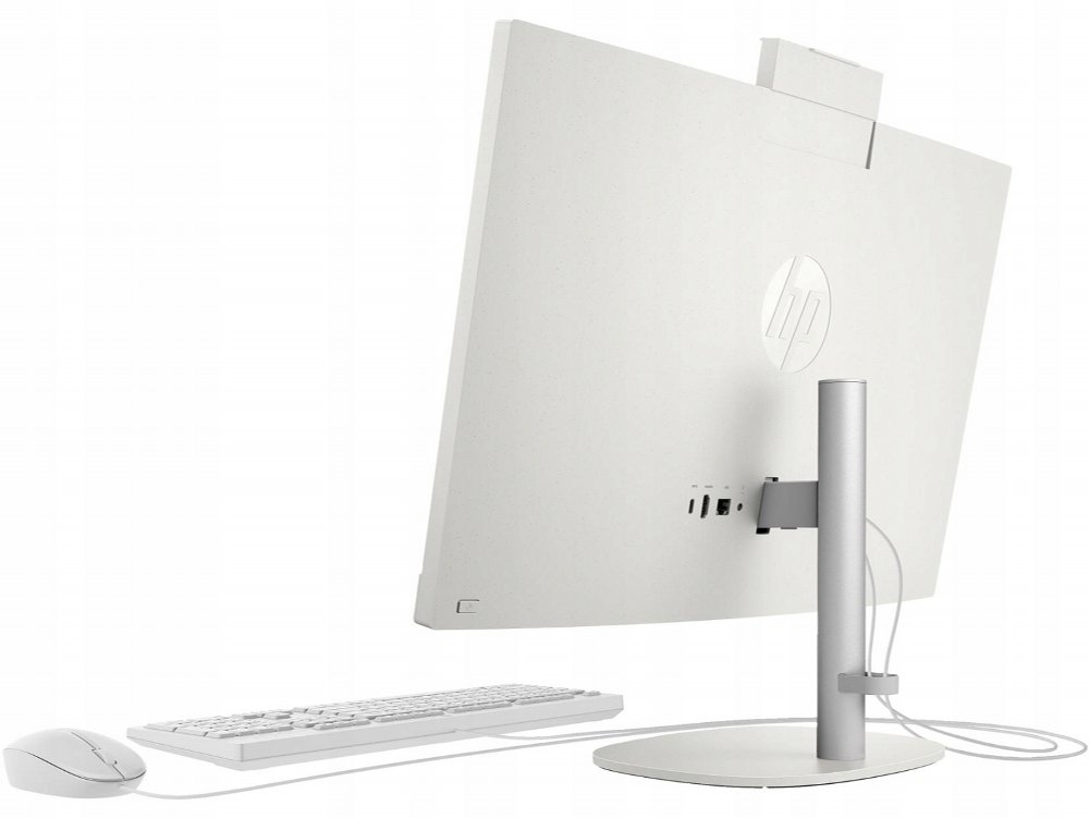 HP All-in-One | 24'' Full HD IPS | AMD Ryzen 3 7320U | 8GB DDR5 | 512GB SSD | IR Camera | W11 Professional | Met Keyboard & M