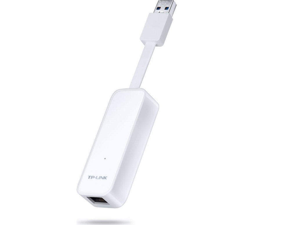 TP-Link UE300 | USB 3.0 naar Gigabit Ethernet Netwerkadapter | 1000 Mbps | Wit