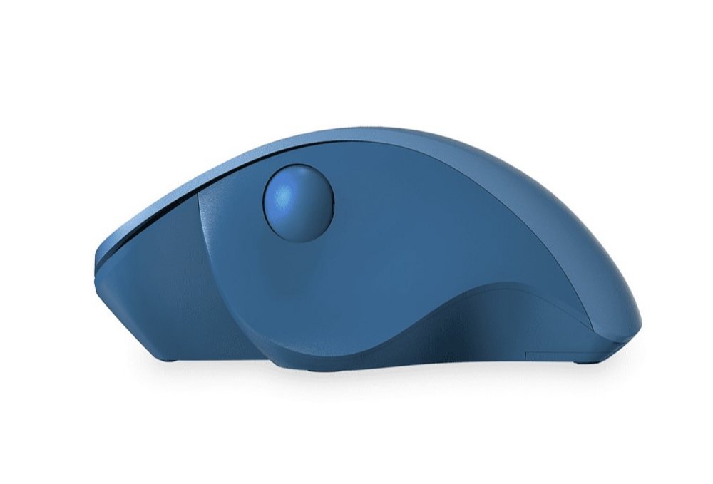 Qware Luton | Draadloze Muis | Rechtshandig | RF | 1600 DPI | Blauw