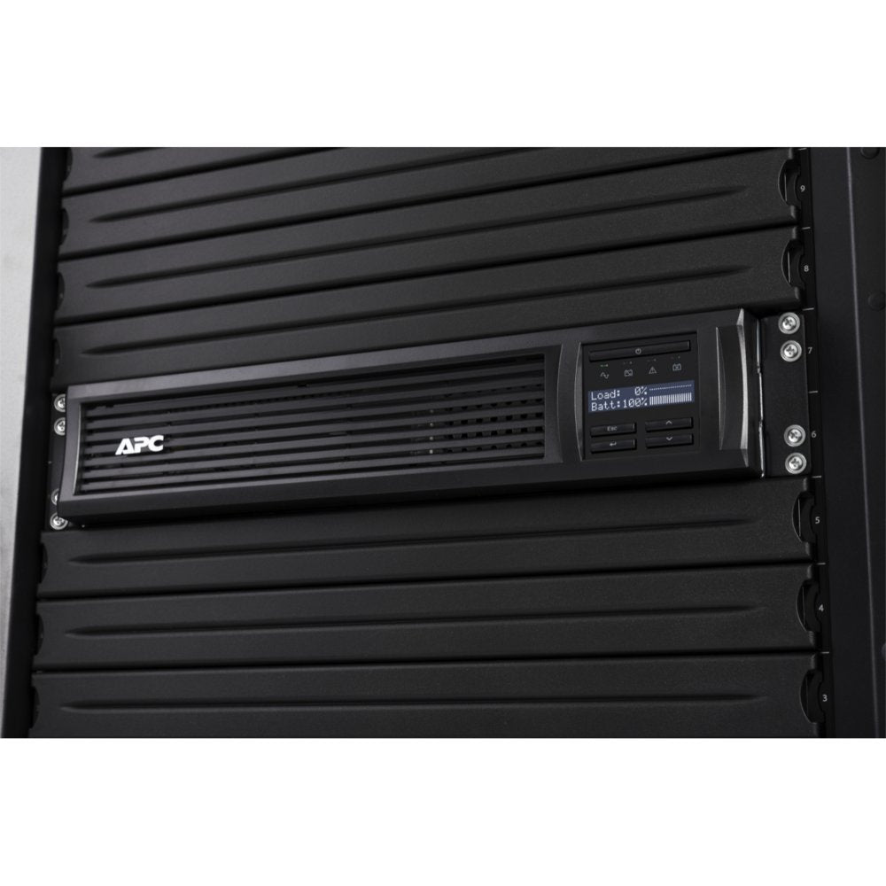 APC Smart-UPS SMT3000RMI2UC | 3000 VA / 2700 W | Rack Mount 2U | 8x IEC C13 & 1x IEC C19 | Pure Sine Wave | SmartConnect & AV