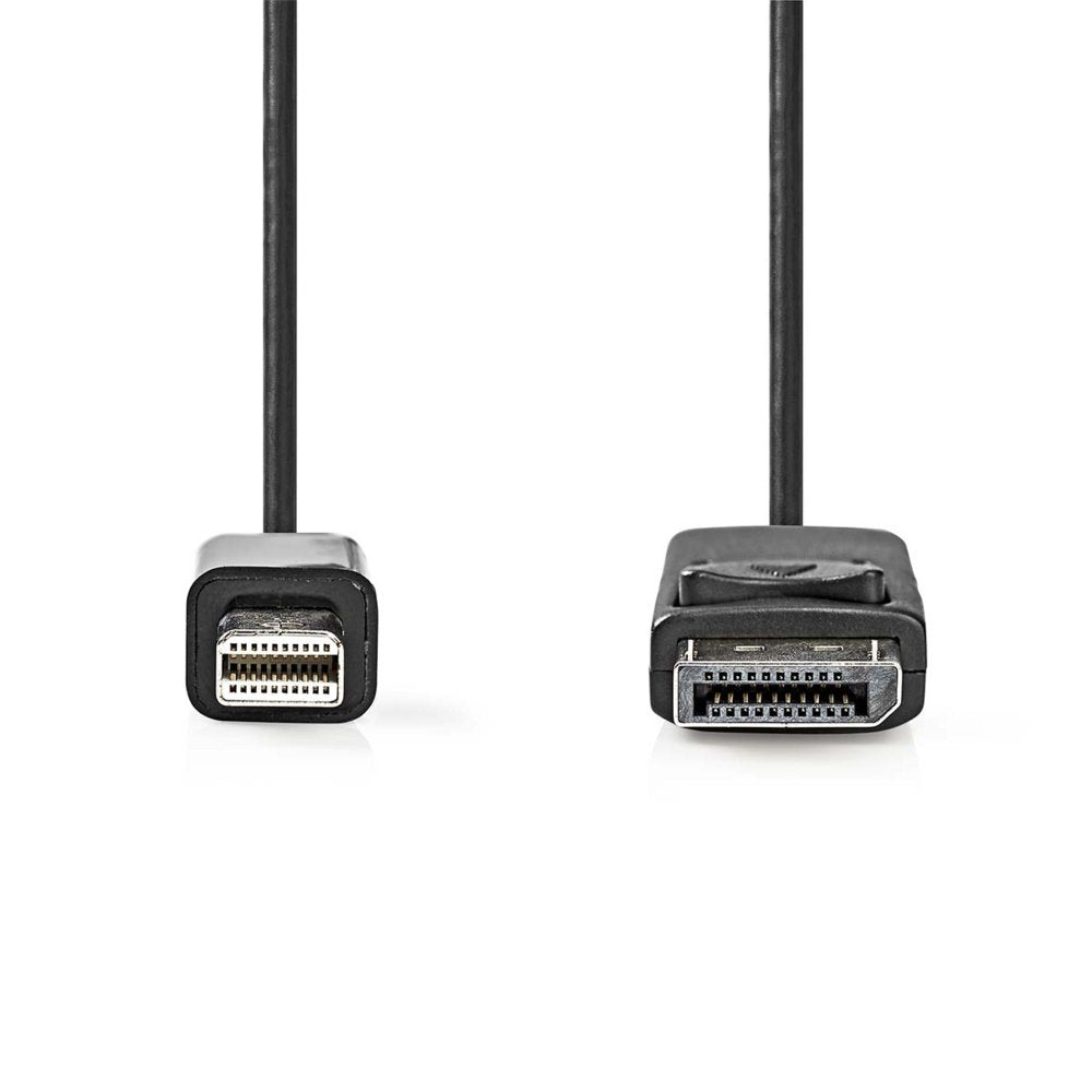 Nedis CCGL37400BK20 | Mini DisplayPort-naar-DisplayPort kabel | 2 m | Mini DisplayPort Male naar DisplayPort Male | Tot 4K@60
