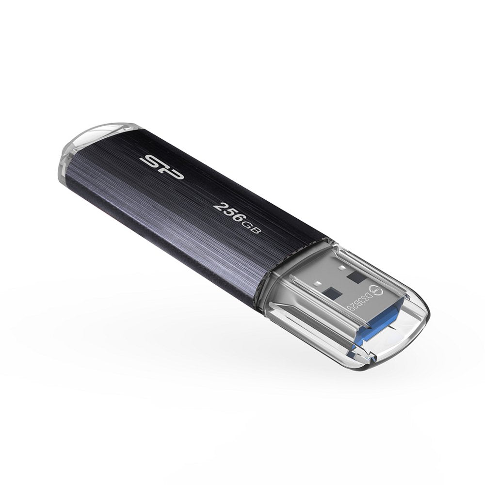 Silicon Power Blaze B02 | 256GB USB-A 3.2 Flash Drive | Zwart