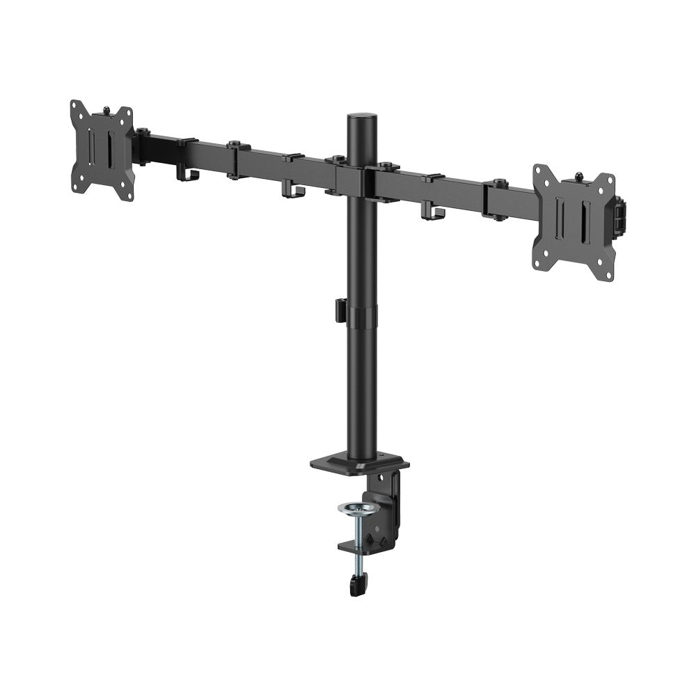 Sbox Desktop Dual Arm | Monitorarm 17 tot 32 inch | VESA 75x75 en 100x100 | 2x Max. 9 kg