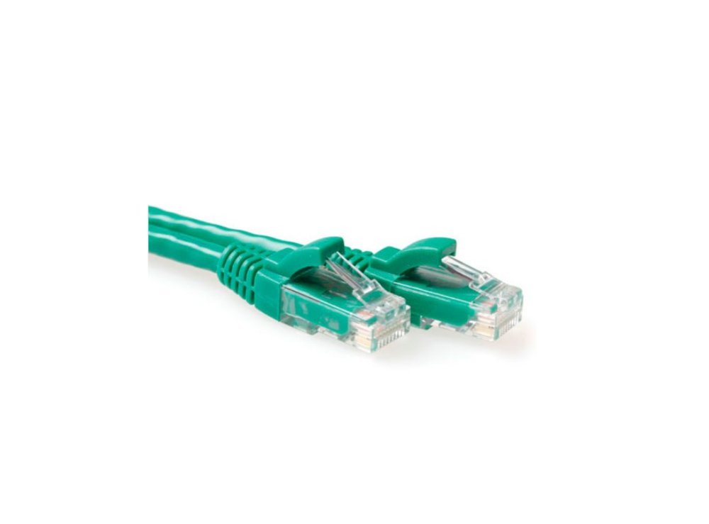 ACT UTP Cat 6A Netwerkkabel (IB2700) | 0,5 m | Groen