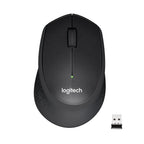 Logitech M330 Silent | Draadloze Muis | Rechtshandig | RF | 1000 DPI | Zwart
