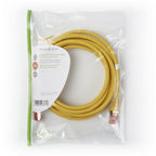 Nedis netwerkkabel | Cat6 | SF/UTP (S-FTP) | 3 m | Geel | CCGP85221YE30