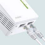 TP-Link AV600 | Powerline Adapter Set | 300 Mbps Wi-Fi N300 | 600 Mbps Powerline | Starter Kit