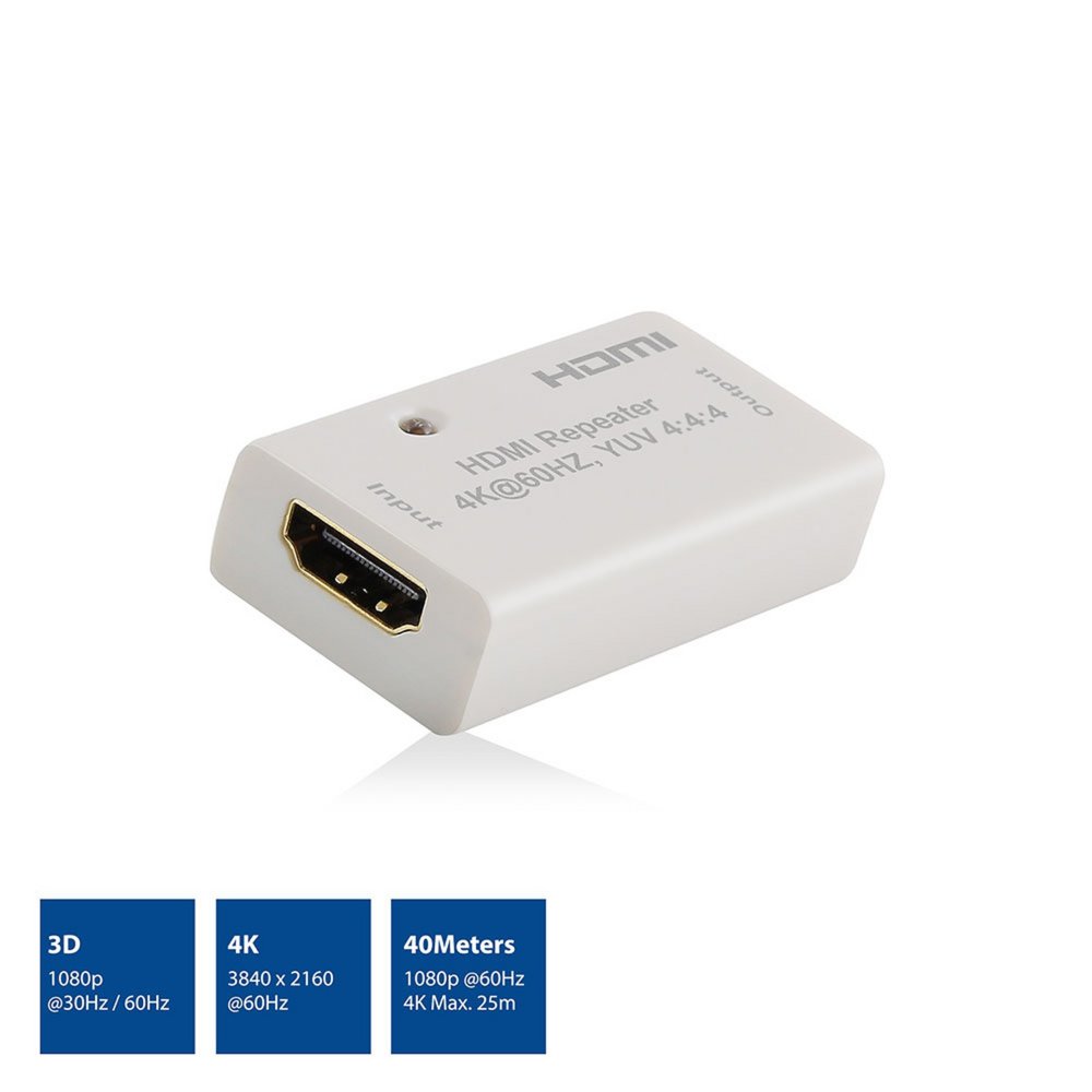 ACT AC7820 | HDMI Repeater | Plug-and-Play | Via HDMI
