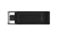 Kingston DataTraveler 70 | 128GB USB-C 3.2 Flash Drive | Zwart