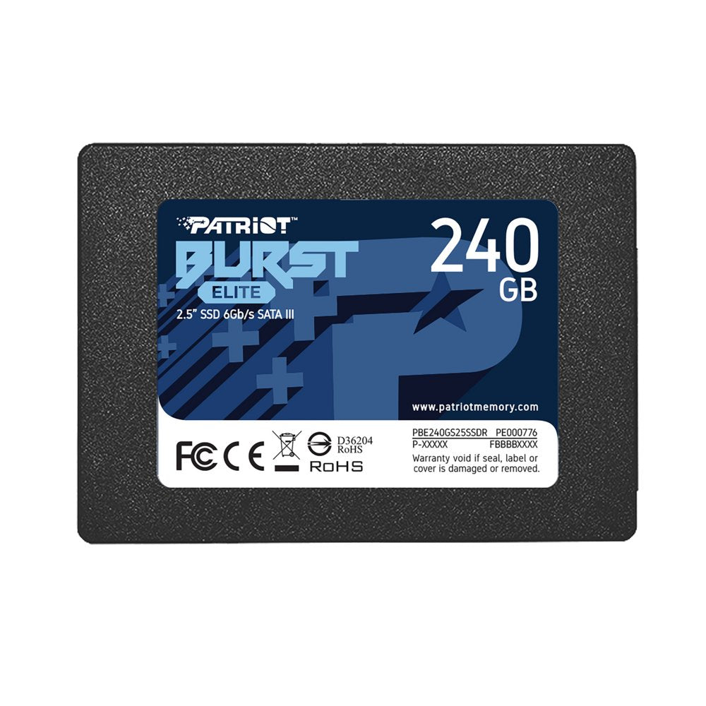 Patriot Burst Elite | 240GB SATA SSD | 2.5 inch | SATA III
