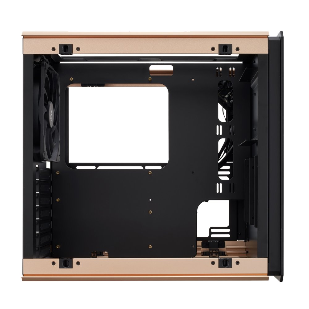 Azza Regis Cube Case | Zwart, Goud, Grijs