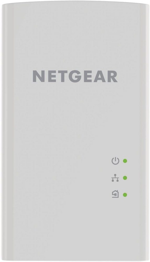 NETGEAR Powerline 1000 | Powerline Adapter | 1000 Mbps | 1x Gigabit Ethernet | Wi-Fi N300 | Wit