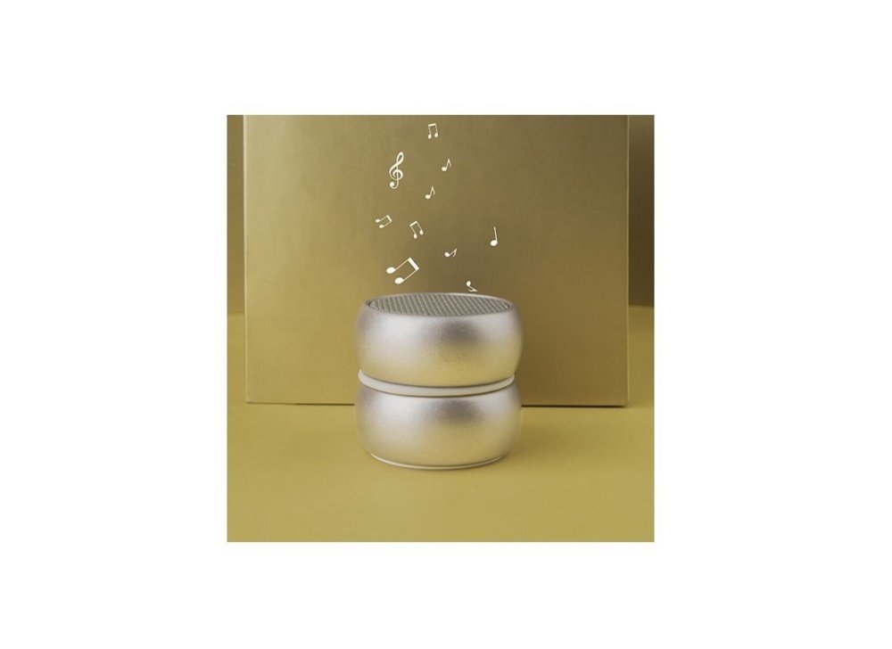 Xoopar YOYO 2x3W | Draagbare Bluetooth Speaker | Ingebouwde Selfie-Afstandsbediening | Goud