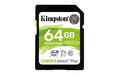 Kingston Canvas Select Plus | SDXC | 64GB | Class 10 | UHS-I U1