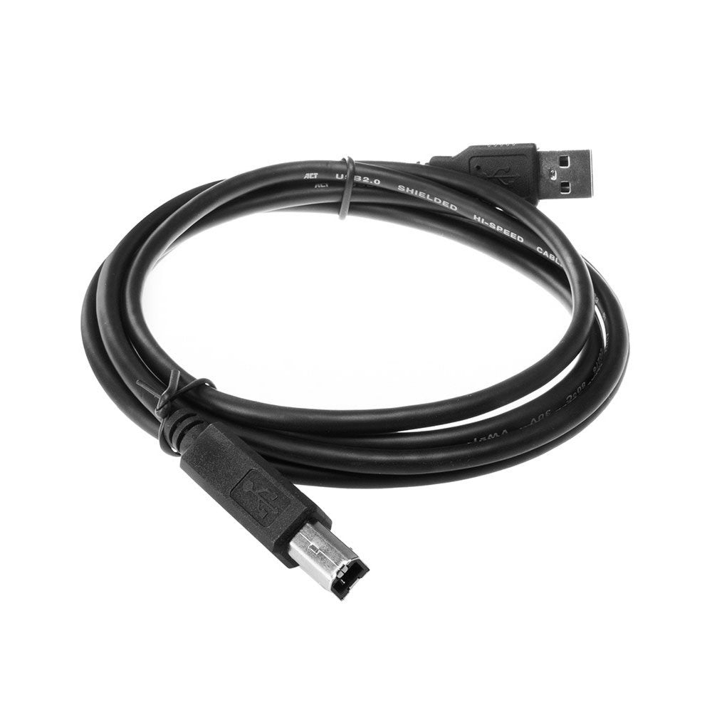 ACT SB2402 | USB 2.0 Kabel | USB-A naar USB-B | 1,8m | Zwart