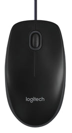 Logitech B100 | Bedrade Muis | Links- en Rechtshandig | USB-A | 800 DPI | Zwart