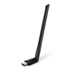 TP-Link Archer T2U Plus | Wi-Fi 5 USB-adapter | Dual-band 2,4 GHz (200 Mbps) / 5 GHz (433 Mbps) | 5 dBi High-gain Antenne | U