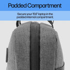 HP Prelude 15.6" Laptop Tas | Grijs