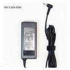 65W Adapter | Voor ASUS B400A | Center Pin (19V 3.42A) | Zwart