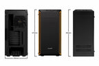 be quiet! Pure Base 600 Window | Midi Tower Case | Zwart/Oranje