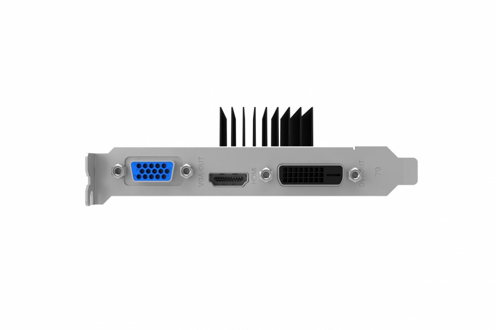 Palit GeForce GT 710 | 2GB GDDR3 VRAM | Passieve Koeling | Low Profile | Videokaart | GPU | NVIDIA