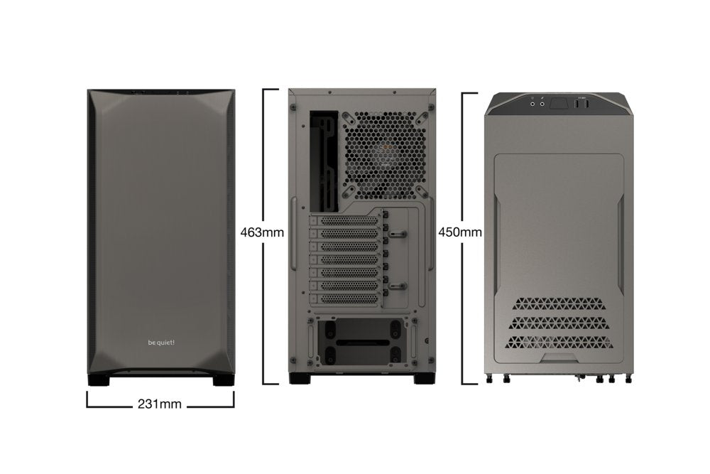 be quiet! Pure Base 500 | Midi Tower Case | Grijs