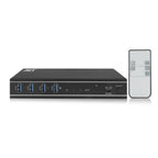 ACT AC7912 | KVM-Switch | 2-Poorts HDMI | 4K@60Hz | USB 3.2 Gen1 | RS-232 | Zwart