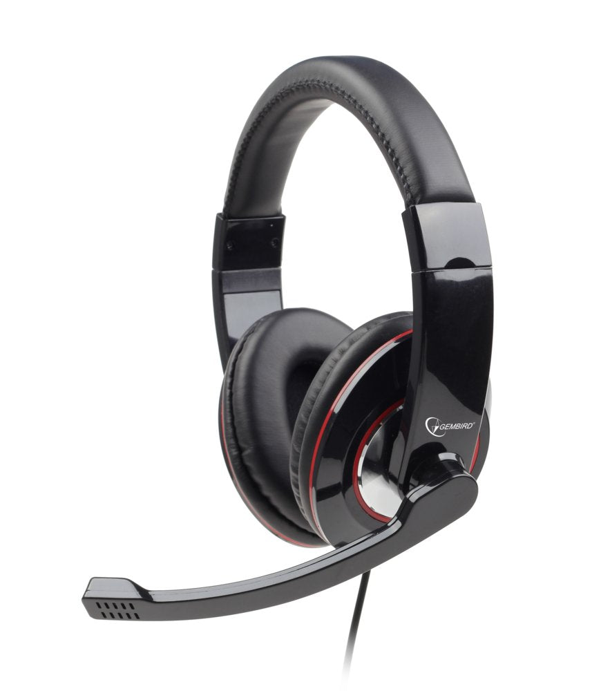 Gembird MHS-001 | Bedrade On-Ear Headset USB-A | Zwart