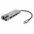ACT AC7091 | USB-C 4K Docking Station | HDMI 2.0 (4K@60 Hz) + Gigabit Ethernet + 2× USB-A + USB-C PD Pass-Through | Aluminium