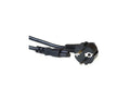 ACT AK5144 Stroomkabel | CEE7/7 Male (Haaks) naar C5 | 2.00 m | Zwart | 230V | 2.5A