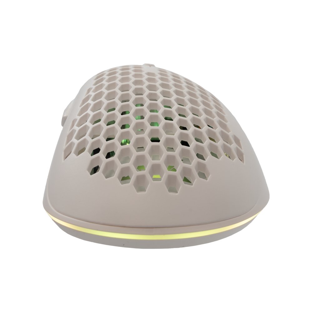 Baracuda CORAL RGB | Bedrade Gaming Muis | USB-A | 12800 DPI | Wit