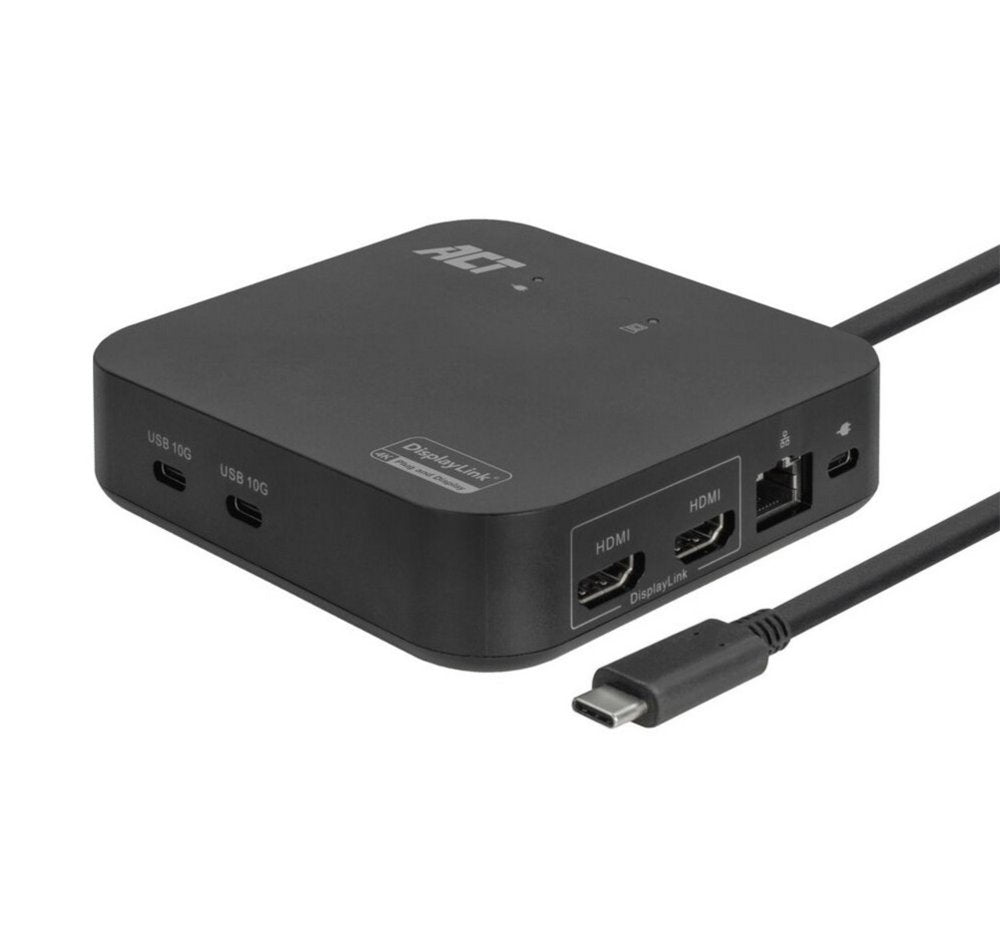 ACT AC7150 | Docking Station | USB-C | Zwart