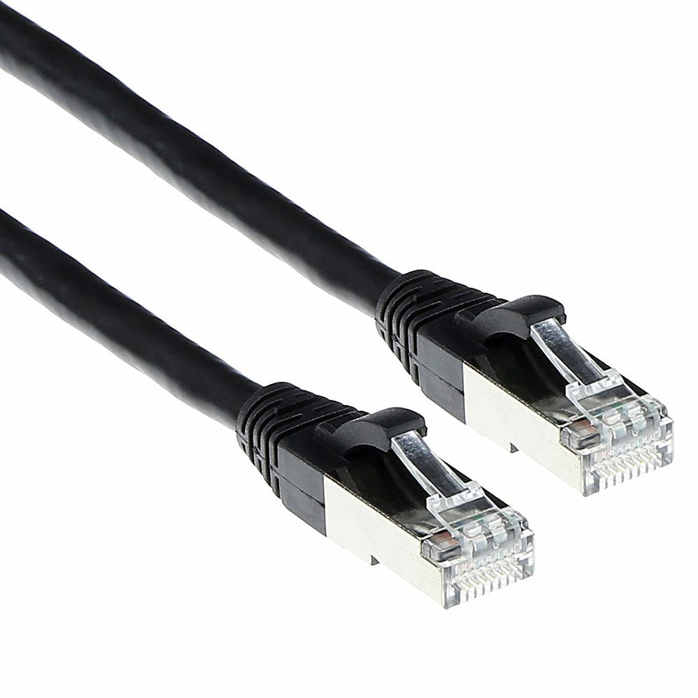 ACT netwerkkabel | Cat6A | S/FTP (S-STP) | 30 m | Zwart | FB6930