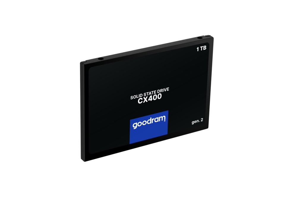 Goodram CX400 | 1TB SATA SSD | 2.5'' | 550MB/s Lezen | 500MB/s Schrijven