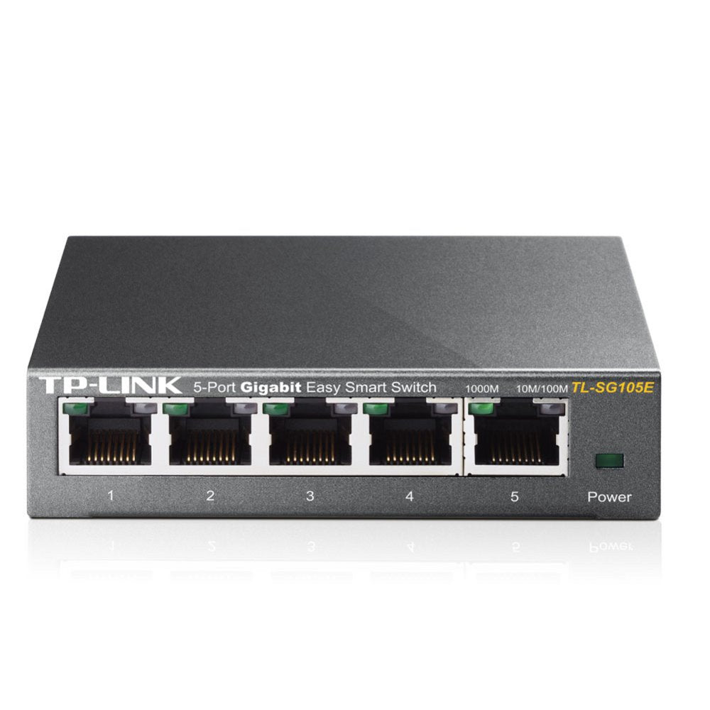 TP-Link TL-SG105E | 5-Poorts Gigabit Easy Smart Switch | Managed