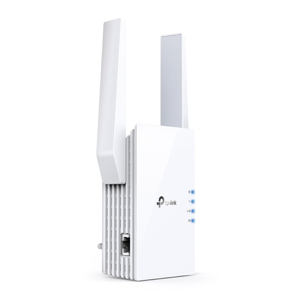 TP-Link RE605X | Wi-Fi 6 Range Extender | Dual-band | 1800 Mbps | Gigabit Ethernet | Wit