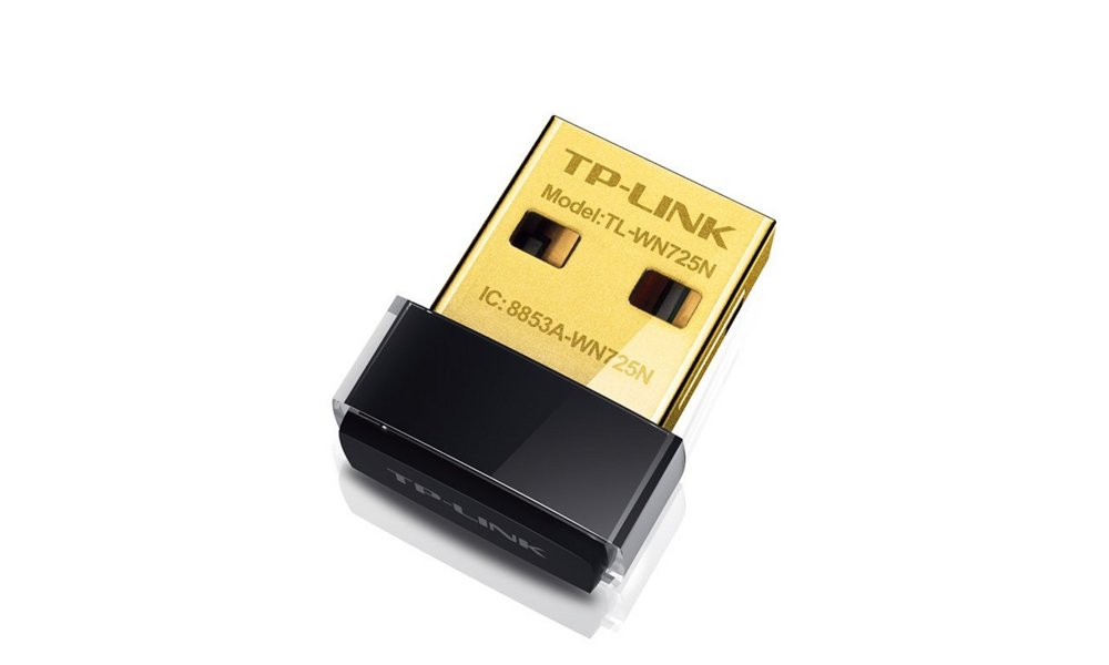 TP-Link TL-WN725N | Wi-Fi 4 Nano USB-adapter | 150 Mbps | 2,4 GHz | USB 2.0