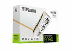 ZOTAC GAMING RTX 5090 SOLID OC | 32 GB GDDR7 VRAM | 4K Gaming & AI | Videokaart | GPU | Nvidia | White Edition
