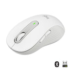 Logitech Signature M650 | Draadloze Muis | Rechtshandig | RF + Bluetooth | 2000 DPI | Wit